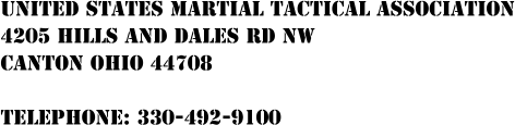 US Martial Tactical Association