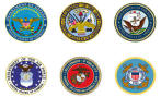 US Martial Tactical Military Tribute Army Navy Air Force Marines Coast Guard National Guard